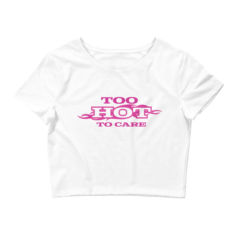 Too Hot to Care Belly Shirt